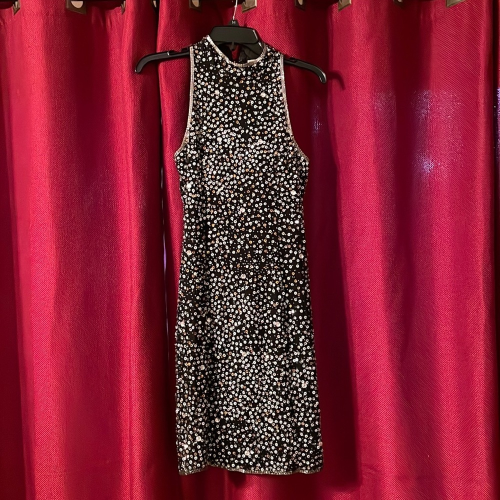 Vintage Glitter Sequin Dress